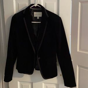 Black Velvet Blazer from Banana Republic